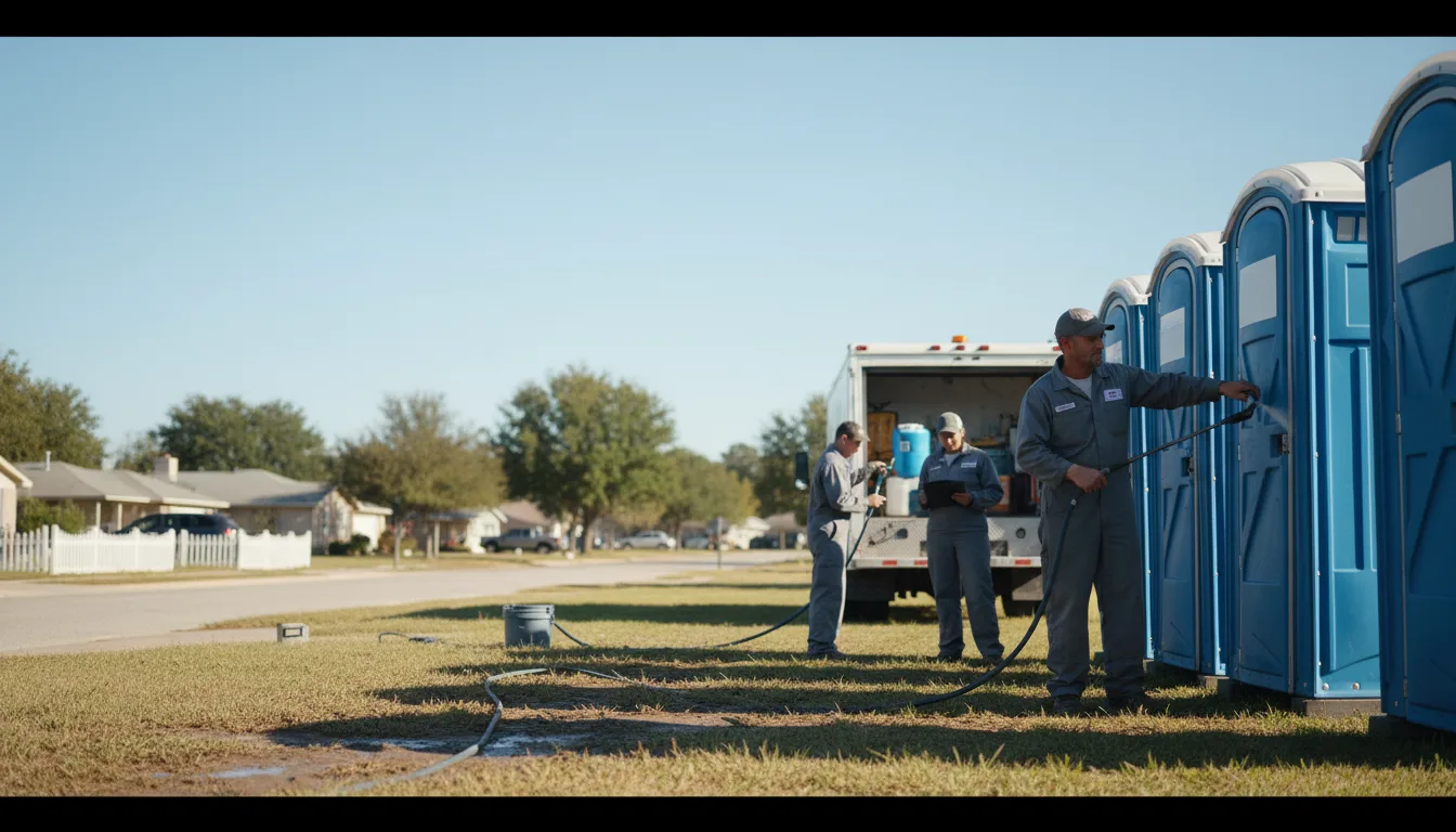 Long-Term Portable Toilet Rental in Worthington, OH near me